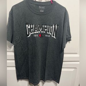 Champion Gray T-shirt Mens Size Large